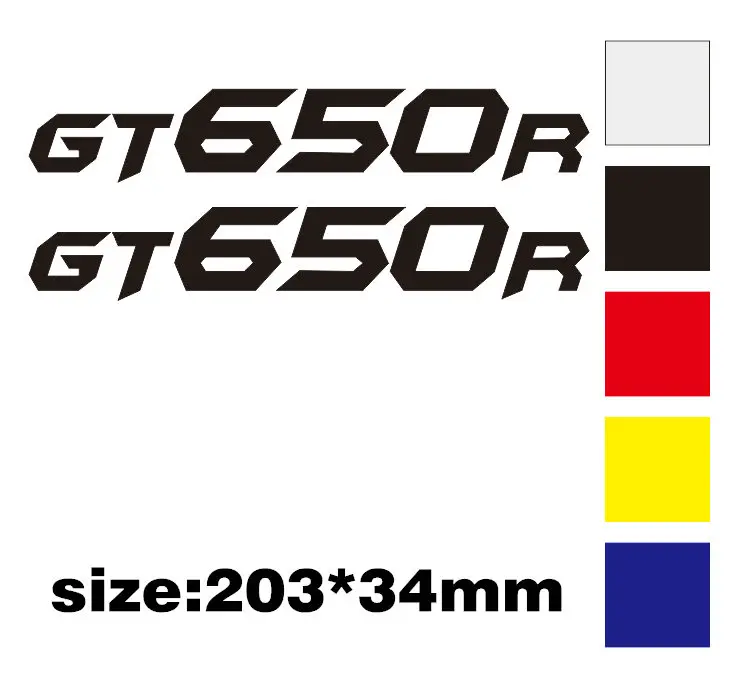 

Reflective sticker helmet decorative motorcycle fit for gt650r