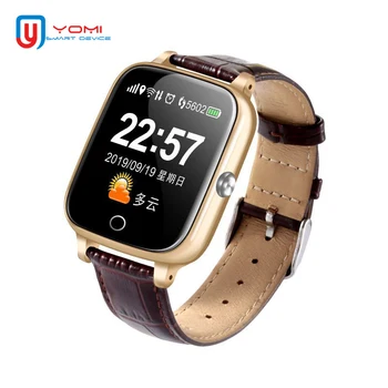 

2019 Smartwatch for Elder Waterproof Smart Watch Waterproof Large Battery Watch Heart Rate Monitor Anti-lost Finder Elderly