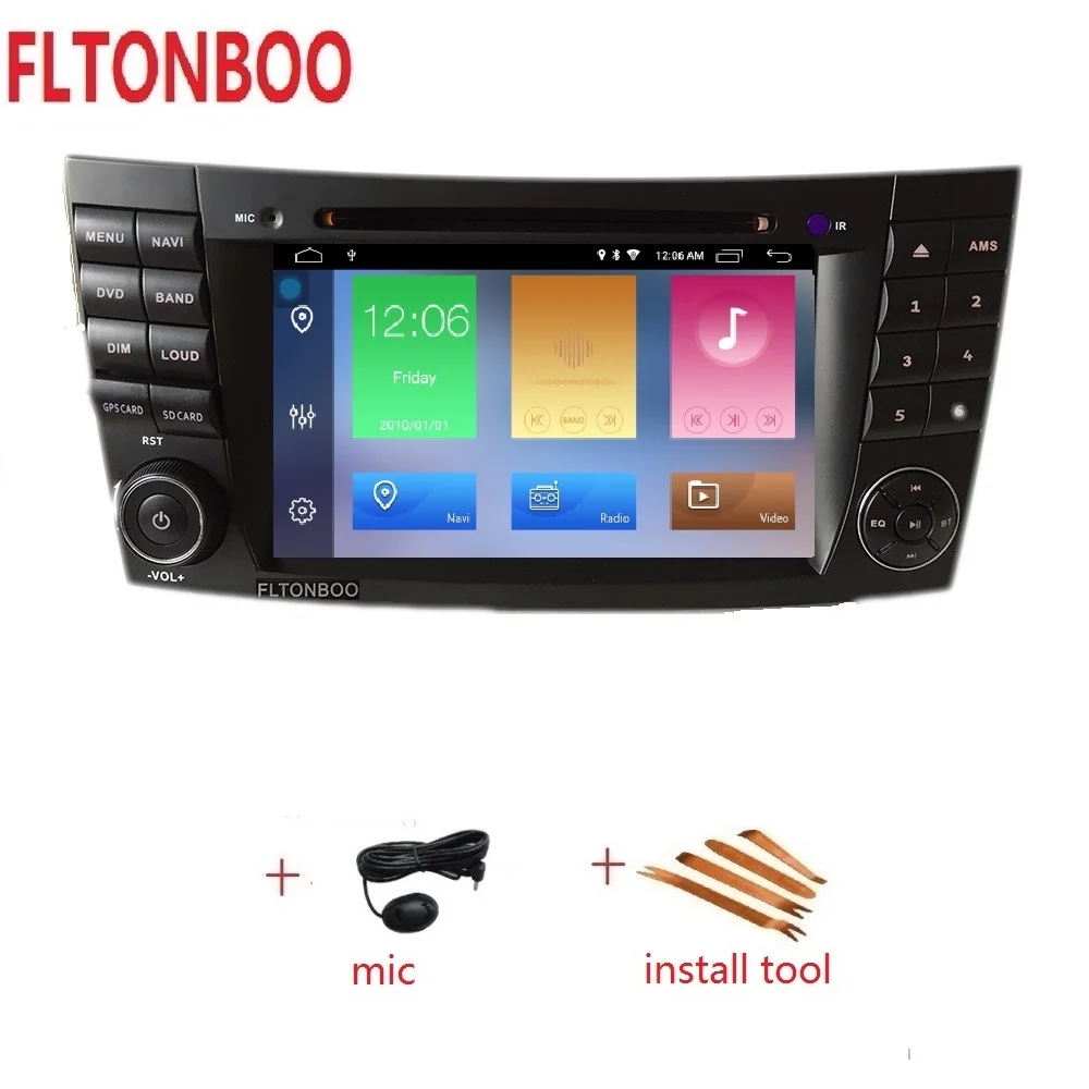 Best 7" Android 9 2 din Car GPS Navigation radio dvd player for Mercedes BENZ CLS CLASS W211 E220 E300 E350 E240 E270 E280 W219 0 Best 7" Android 9 2 din Car GPS Navigation radio dvd player for Mercedes BENZ CLS CLASS W211 E220 E300 E350 E240 E270 E280 W219 0