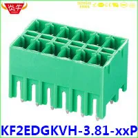 KF2EDGKNHG 3,81 2P~ 12P PCB плагин клеммные блоки 15EDGKNHG 3,81 мм 4PIN~ 24PIN Феникс контакт DEGSON KEFA YANNIU