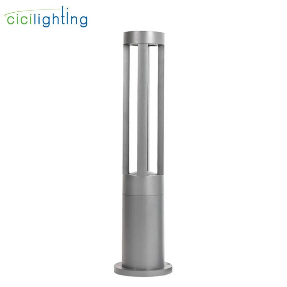 Kopen Moderne Europa Stijl L60cm 10 w LED path lights zwart wit outdoor gazon verlichting voor yard tuin waterdichte led landschap licht