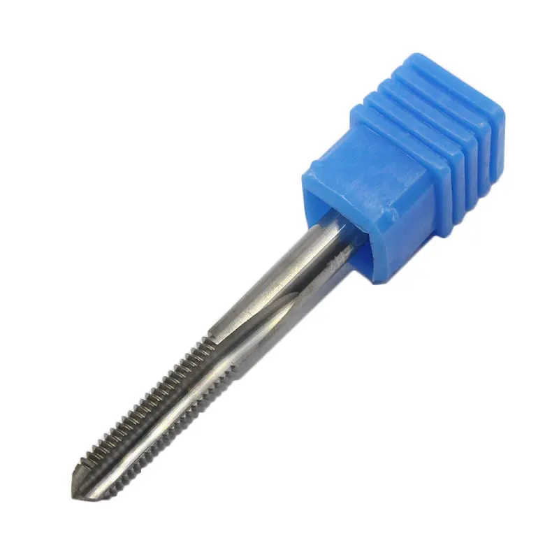 1PC M5 Tap Solid Carbide Straight Flute Metric Machine Screw Thread Taps M5X0.8 Right Hand