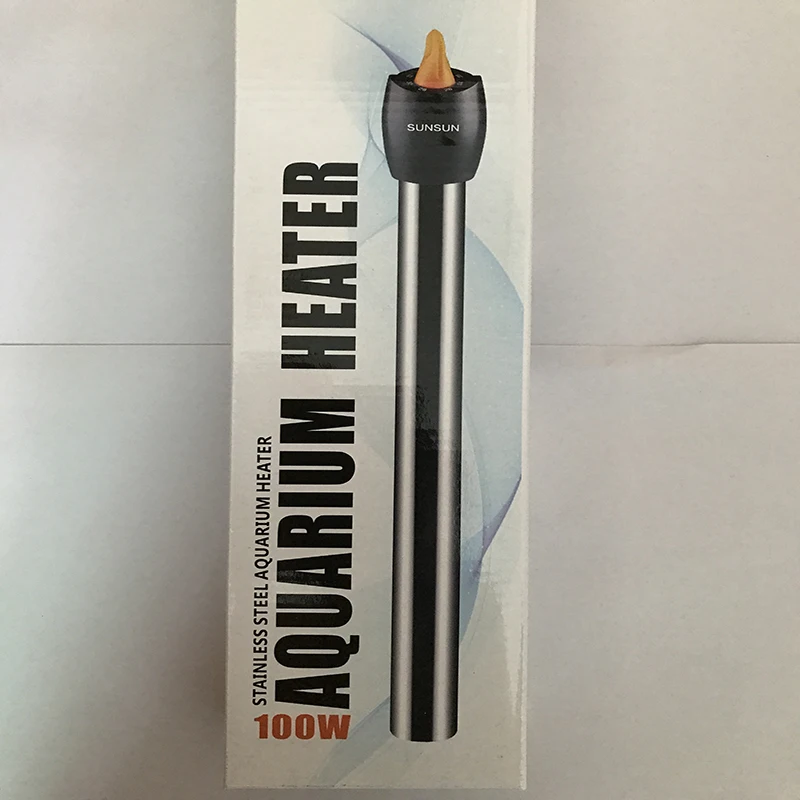 100W Submersible Stainless Steel Aquarium Heater Automatic Thermostat
