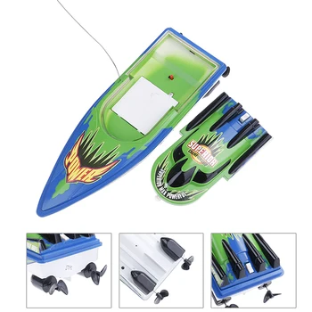 

1 Set Rechargeable radio remote control twin motor high speed boat rc racing toy gift kid children gift Boy christmas gift