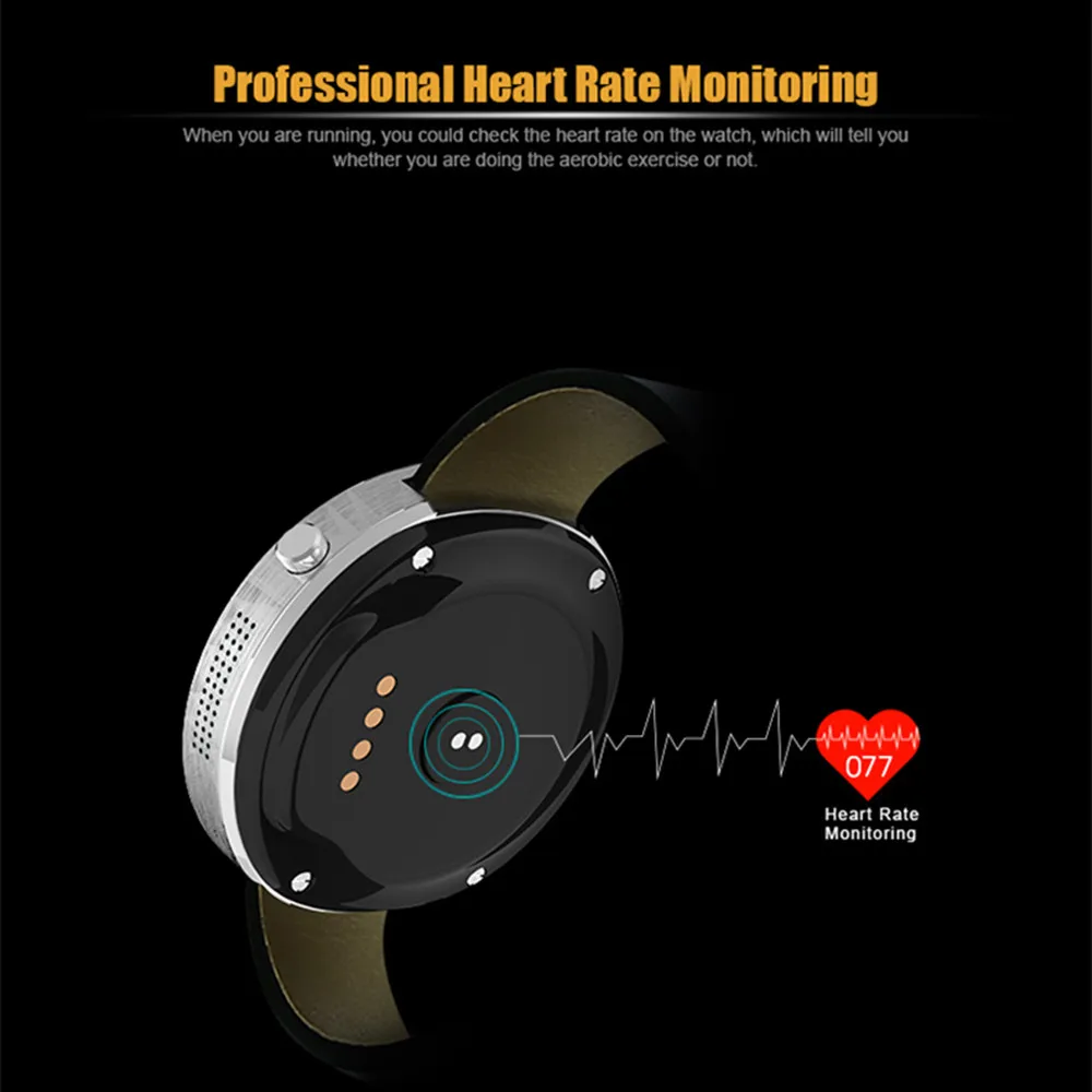 Beseneur DM360 Smart Watch Heart Rate Monitor Pedometer Sports Watches For Android IOS Wearable Devices Smartwatch for Men Women