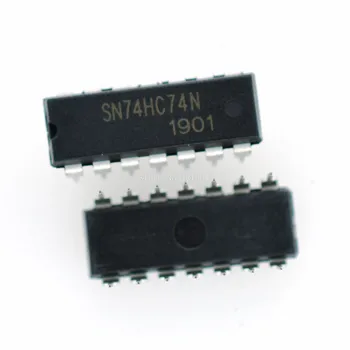 

10PCS/LOT SN74HC74N DIP14 SN74HC74 DIP 74HC74N 74HC74 DIP-14 New