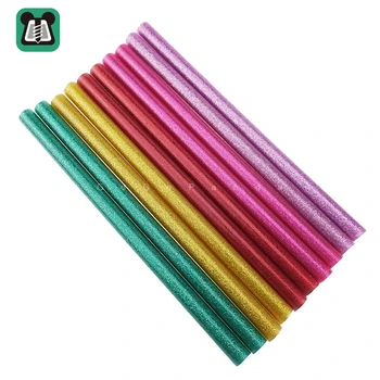 

Free shipping 5PCS 11mm X200mm Hot Melt Glue Sticks for DIY Craft Phone Case Alloy Toy Art Model Album Repair Adhesive Stick