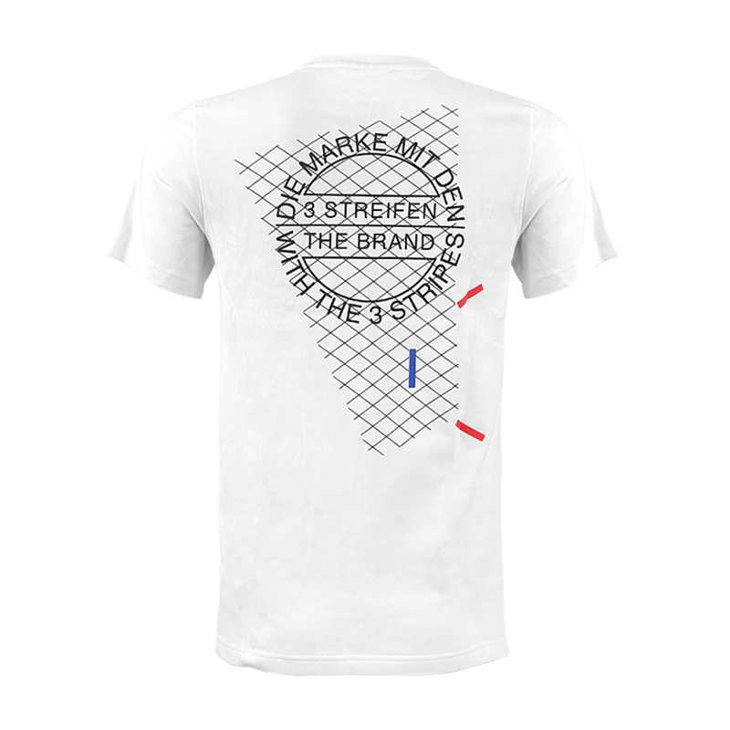 

Original New Arrival Authentic Adidas D SS TEE B Mens T-shirts Short Sleeve Male White Leisure Sportswear Breathable Quick Dry