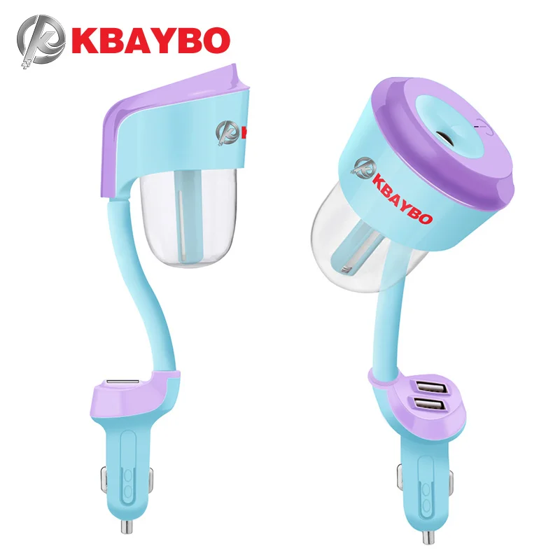 

KBAYBO Portable Humidifier Car Aroma Diffuser Ultrasonic car Humidifier Air Diffusers Rechargeable Use car humidifier