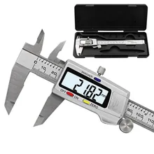 Digital Stainless Steel Electronic Vernier Caliper 0-150mm High Precision 0.01mm Vernier Caliper Micrometer Measuring Instrument 0 200mm stainless steel electronic digital caliper depth vernier caliper micrometer measuring tools ip54 waterproof
