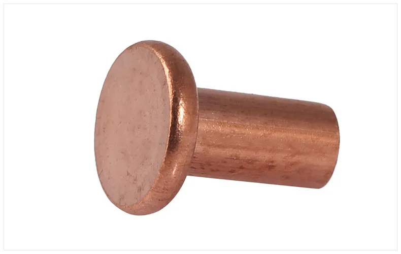 GB867 86 flat head rivets solid copper rivets percussion Copper rivets