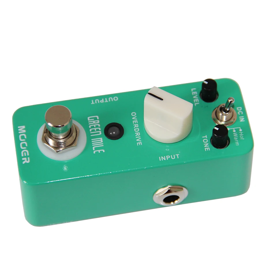 MOOER Зеленая миля настоящий переход Overdrive педаль для эффектов/педаль