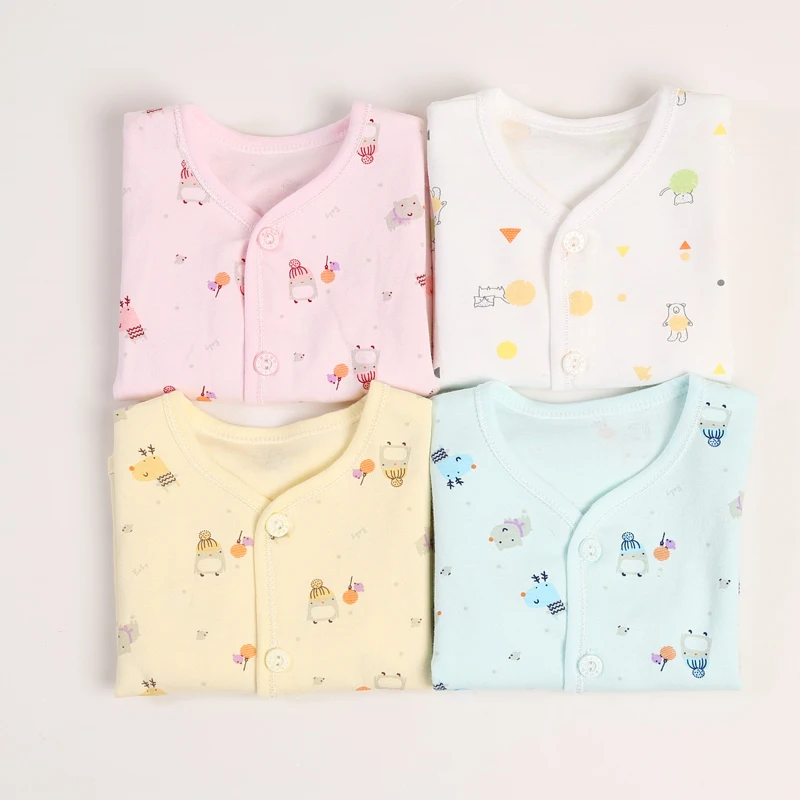 

0-3M Newborn Baby Clothing Set(5pcs/set) 0-3M Baby Boy/Girl Clothes Brand 100%Cotton Cartoon Character Underwear for Infant Baby