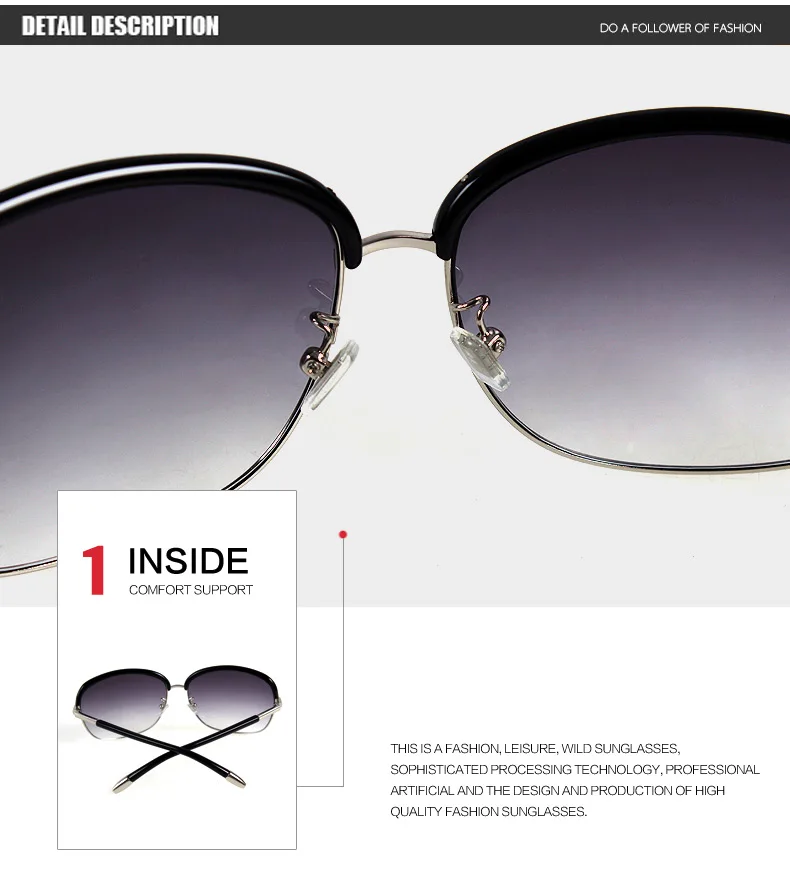 Хорошего качества женские солнцезащитные очки Защита от ультрафиолетовых лучей стиль женские солнцезащитные очки для девочек брендовые дизайнерские Gafas De Sol 3204