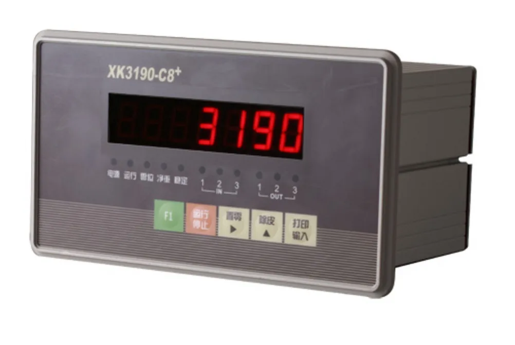 XK3190-C8+ Weighing and Batching Controller Electronic Measuring Tank Packaging Scale Upper Lower Limit Instrument Head |