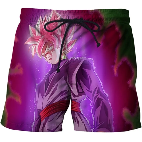 Летние мужские шорты для плавания 2019 Dragon Ball Goku Saiyan 3D принт пляжные фитнес модные для мужчин Бермуды пляжные шорты для будущих мам плюс