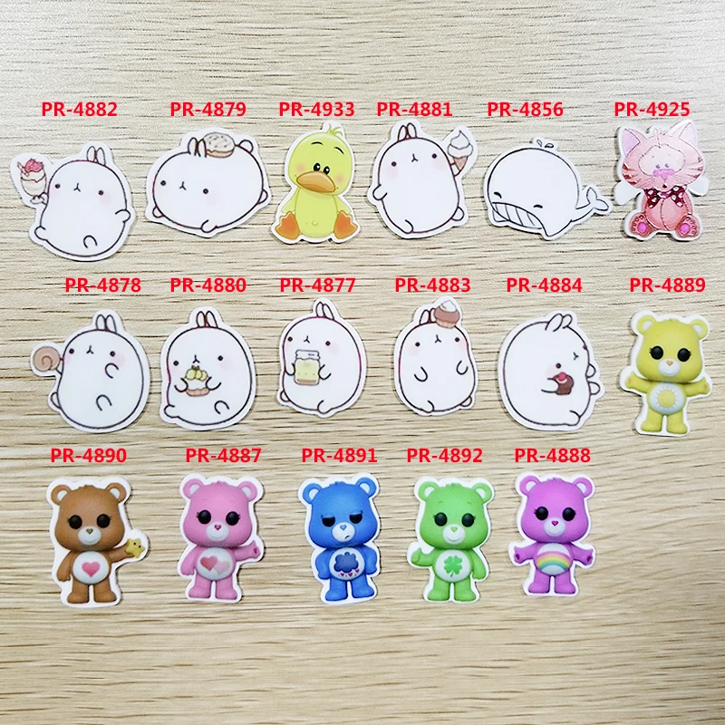 

Free shipping 30 pcs cartoon character planar resin PR 4882