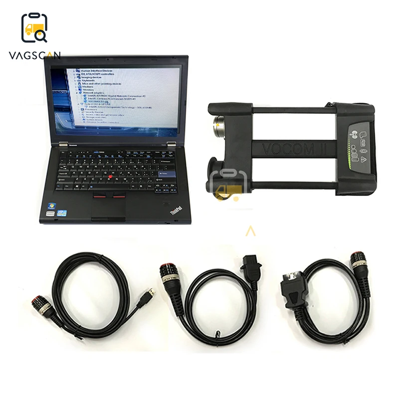 Инструмент для диагностики грузовика Vocom II 88894000 tech 2 + APCI PTT 2.5.87/ 7 | Автомобили и