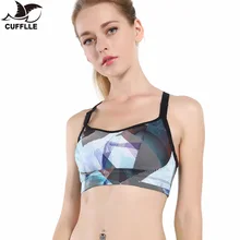 Запонки женские спортивные бюстгальтеры Для Бега Спортзала фитнеса одежда для йоги регулируемые спортивные топы стрейч Пуш Ап бюстгалтер