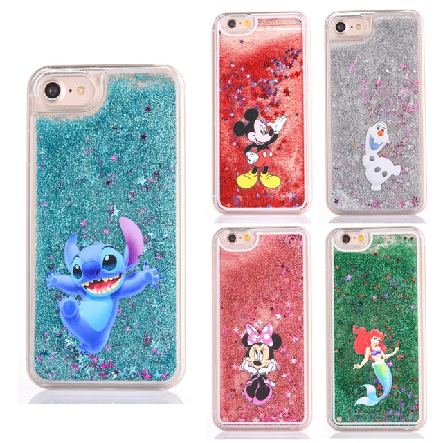 Cute cartoon glitter Bling Crystal phone case for iphone 7/8 plus case