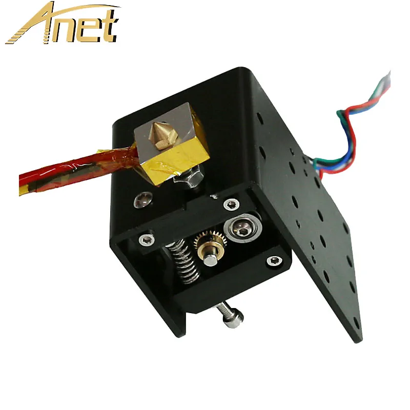 termistore e blocco riscaldatore per Anet A6 A3-S Kit per stampanti 3D fai da te Hot End da 0,4 mm Anet ugello e estrusore gola e riscaldatore termistore e blocco riscaldatore per Anet A6 A3-S Kit per stampanti 3D fai da te Hot End da 0,4 mm Anet ugello e estrusore gola e riscaldatore