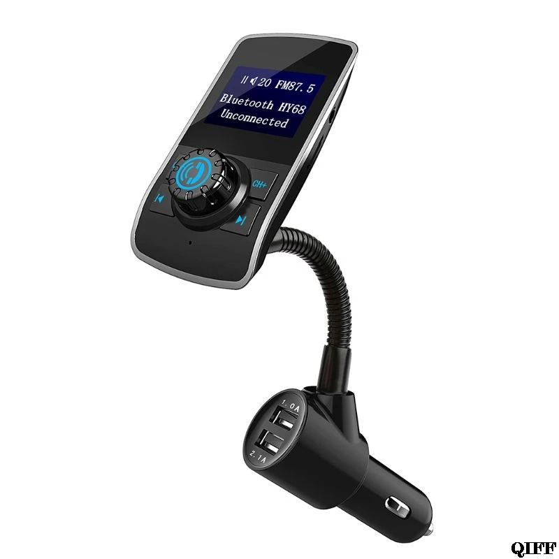 Прямая поставка и Автомобильный Bluetooth FM MP3 Плеер Беспроводной Handfree передатчик TF карта AUX USB Экран Дисплей приемник APR28