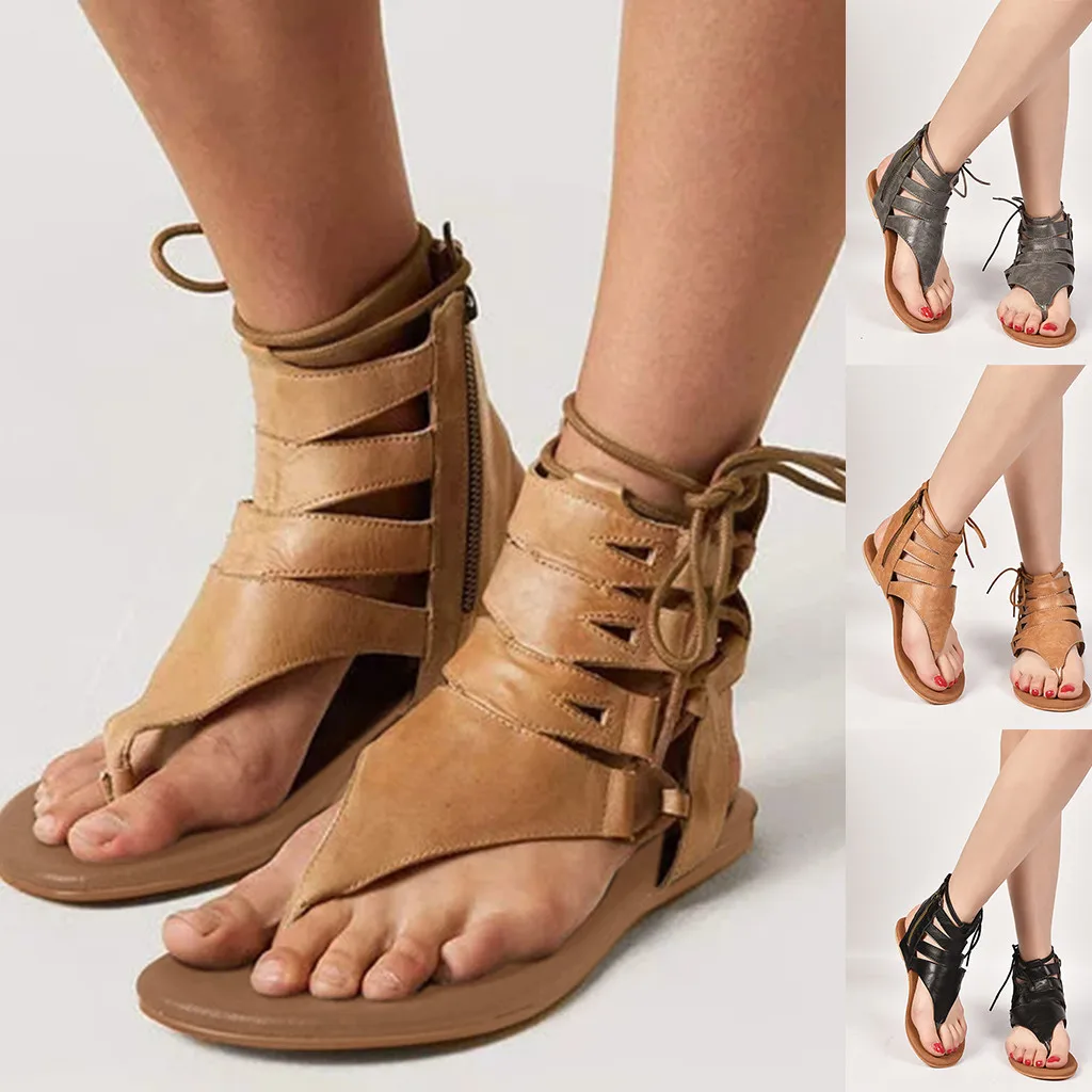 

YOUYEEDIAN women platform sandals 2019 Women Solid Sandals Fashion Ladies Casual Roman Shoes scarpe donna elegante#M25