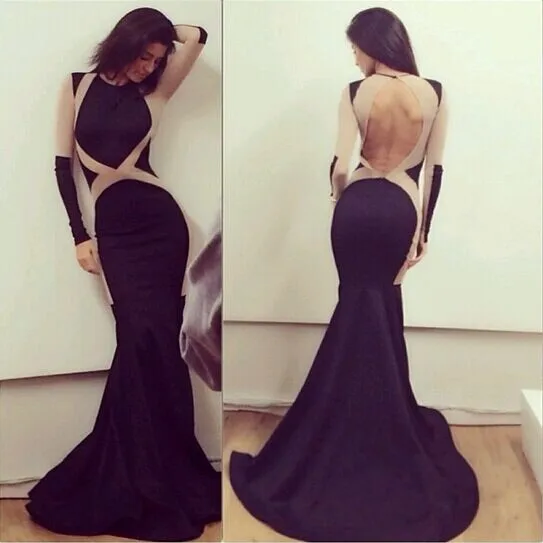Is classic two sexy fashions exploding a black orange red to explode one-piece dress KF in night club | Женская одежда