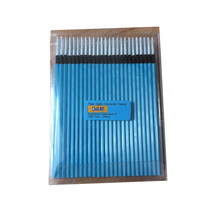 

100 PCS/Bag 1.25mm / 2.5mm OAM optical fiber cleaning stick for various Fiber Optic Connectors free shipping