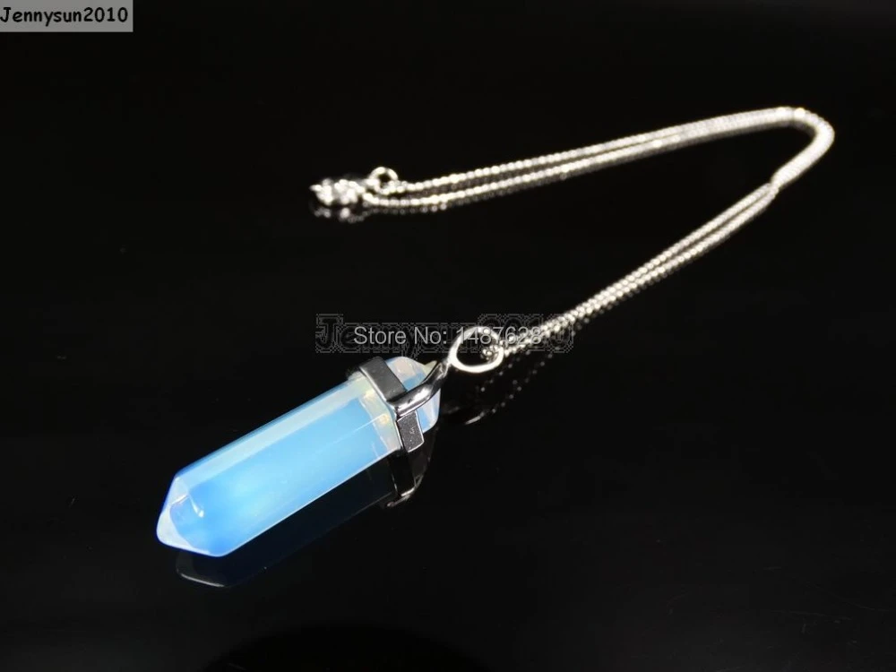 Natural Gemstones Hexagonal Pointed Reiki Chakra Healing Pendant Necklaces Beads Natural Gemstones Hexagonal Pointed Reiki Chakra Healing Pendant Necklaces Beads