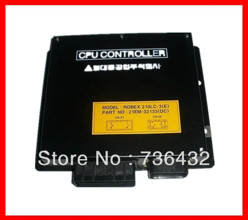 

Free shipping! HD 220-5 Excavator Controller 21EM-32133, 21EM-32131/ Excavator Computer board HYD Excavator Parts