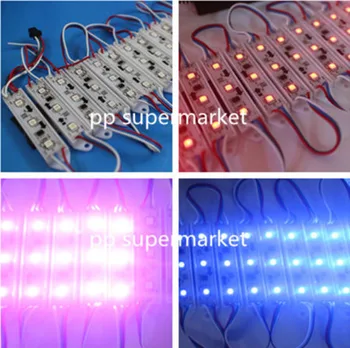 

100pcs LED Pixel Digital Module 3LEDS 2811 IC 5050 RGB SMD DC 12V LED Waterproof Dream Color Led Pixel Module Light