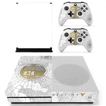 Destiny 2 Vinly кожи наклеивающиеся Переводные картинки для детей xbox One S консоль с двумя Беспроводной контроллер кожи