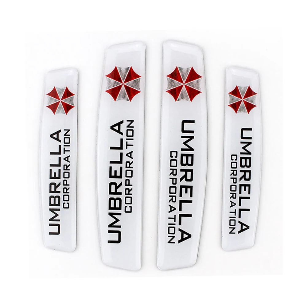 Car Accessories Car Door Protective Sticker Decals Umbrella Logo For Jeep Renegade Audi A3 a4 b8 Jaguar Toyota Nissan Suzuki BMW