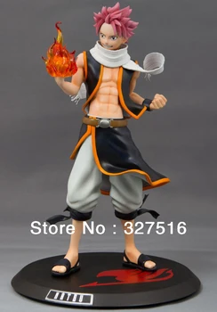 

New arrival Japan Anime FAIRY TAIL Natsu Dragneel High quality PVC Action Figure Toy Approximately 20 cm Gift Free shipping