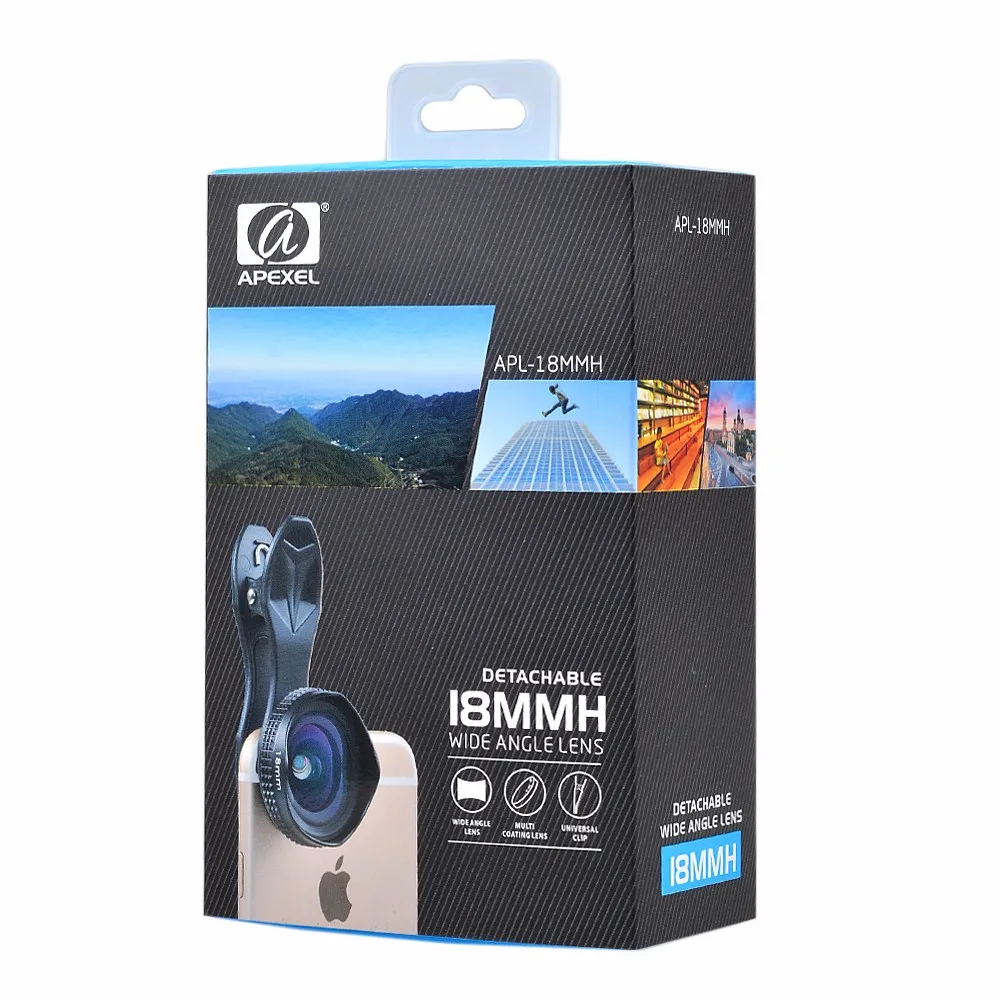 Apexel Optic Pro Portrait lens HD Wide Angle Phone Camera Lens kit 20 DSC_1654