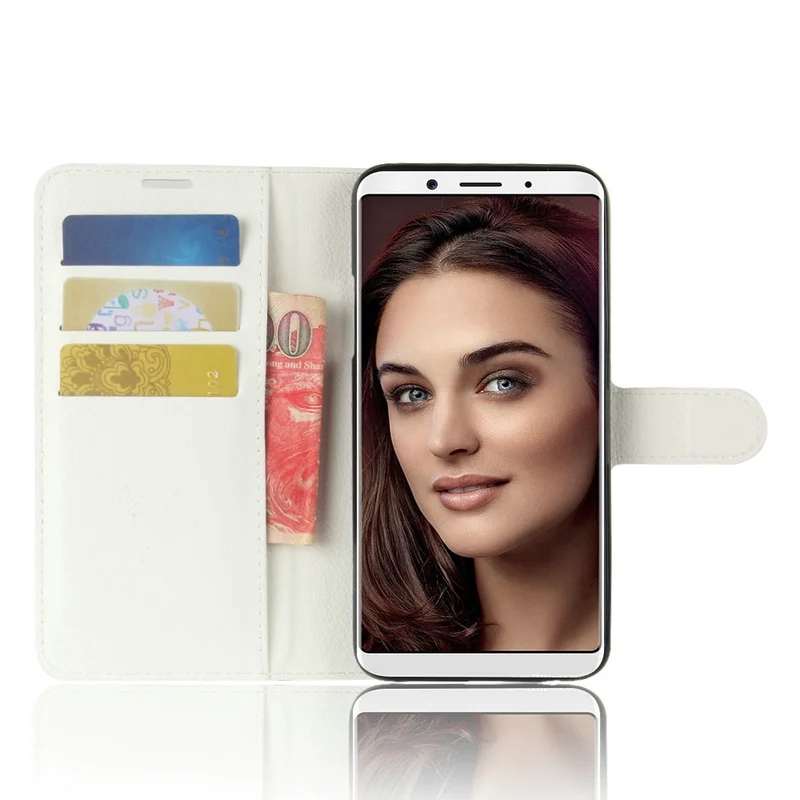 Высококачественный защитный чехол для Oppo F5 wierss роскошный флип раскладный кожаный чехол для Oppo F5 молодости " чехол в виде ракушки+ карта+ подставка