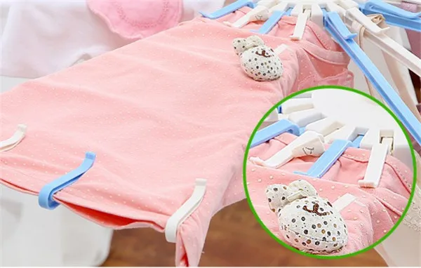 Складная 360 Вращающаяся детская вешалка многофункциональная двойная вешалка складная вешалка для одежды сушилка для одежды