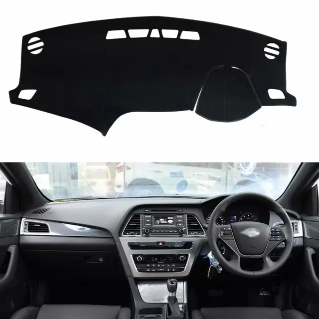 For Hyundai Sonata 2017 2016 2018 2019 Car Styling Covers For Hyundai Sonata 2017 2016 2018 2019 Car Styling Covers Dashmat Dash Mat Sun Shade Dashboard Cover Carpet Rhd