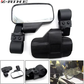 

For Polaris RZR 800 900 1000 For Can Am 2"/1.75" Rear View mirror Break-Away Side Mirrors Shock-proof mirror Rhinos