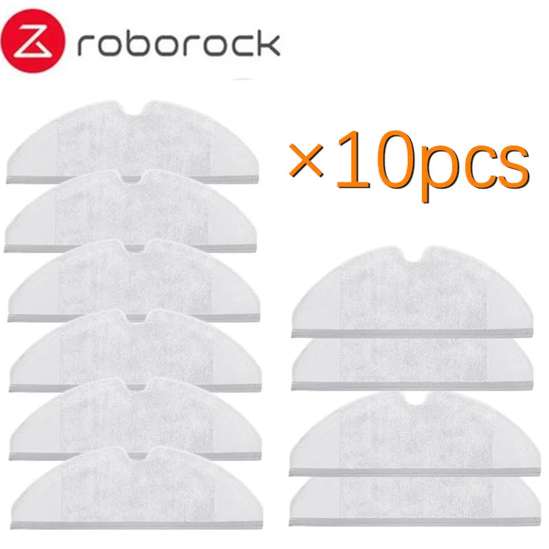 Моющаяся салфетка для швабры Xiaomi Generation 2 Roborock запасные части 10 шт./лот|Запчасти