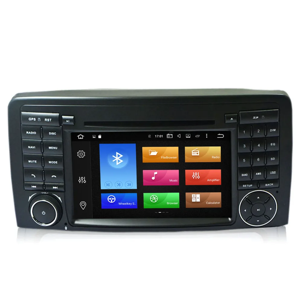 Cheap COIKA 7" Android 9.0 Octa Core Car GPS Navi For Mercedes-Benz W251 R280 R300 R320 R350 R500 Multimedia WIFI  4G RAM 1