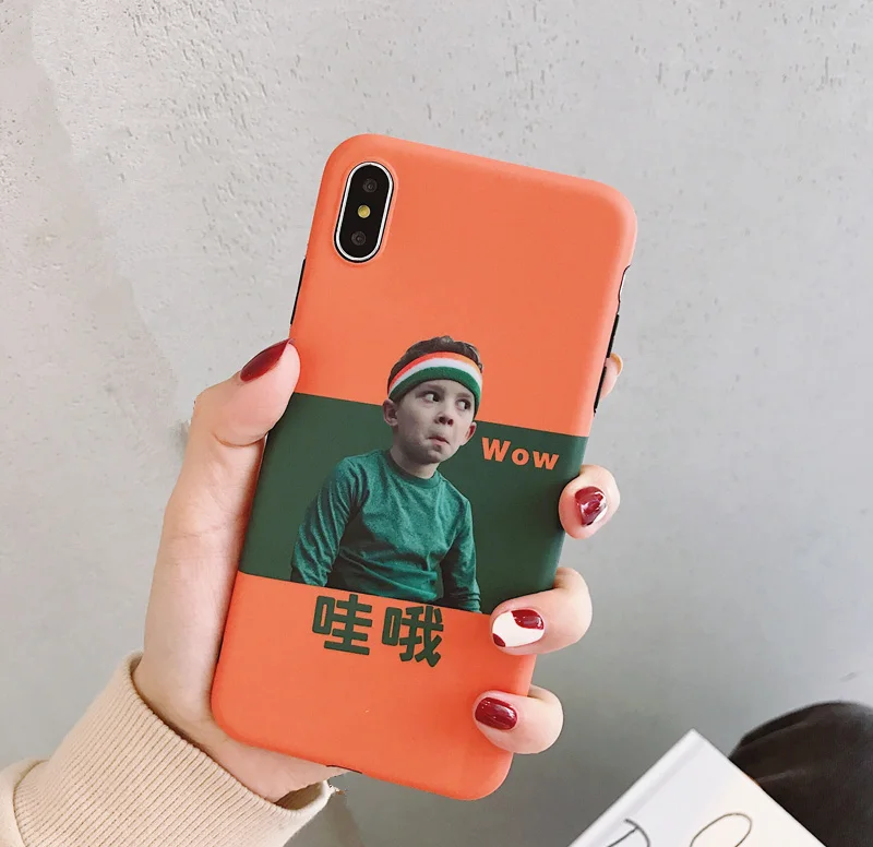 

For Personality funny European and American boys xs max Apple X mobile phone shell iphone8/7plus/6s/XR all inclusive soft