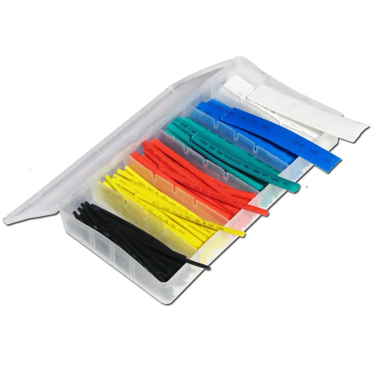 

BIFI-heat shrink tubing set 200 pieces in plastic box