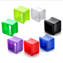 2 шт. Новое поступление панк акриловые затычки для ушей туннели для уха квадратные Красочные расширения сексуальные уши Расширители пирсинг для тела ювелирные изделия