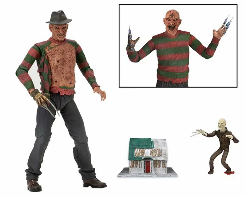 2 типа A &quotКошмар на улице Вязов&quot 3 Dream Warriors Freddy Krueger ПВХ фигурка Коллекционная