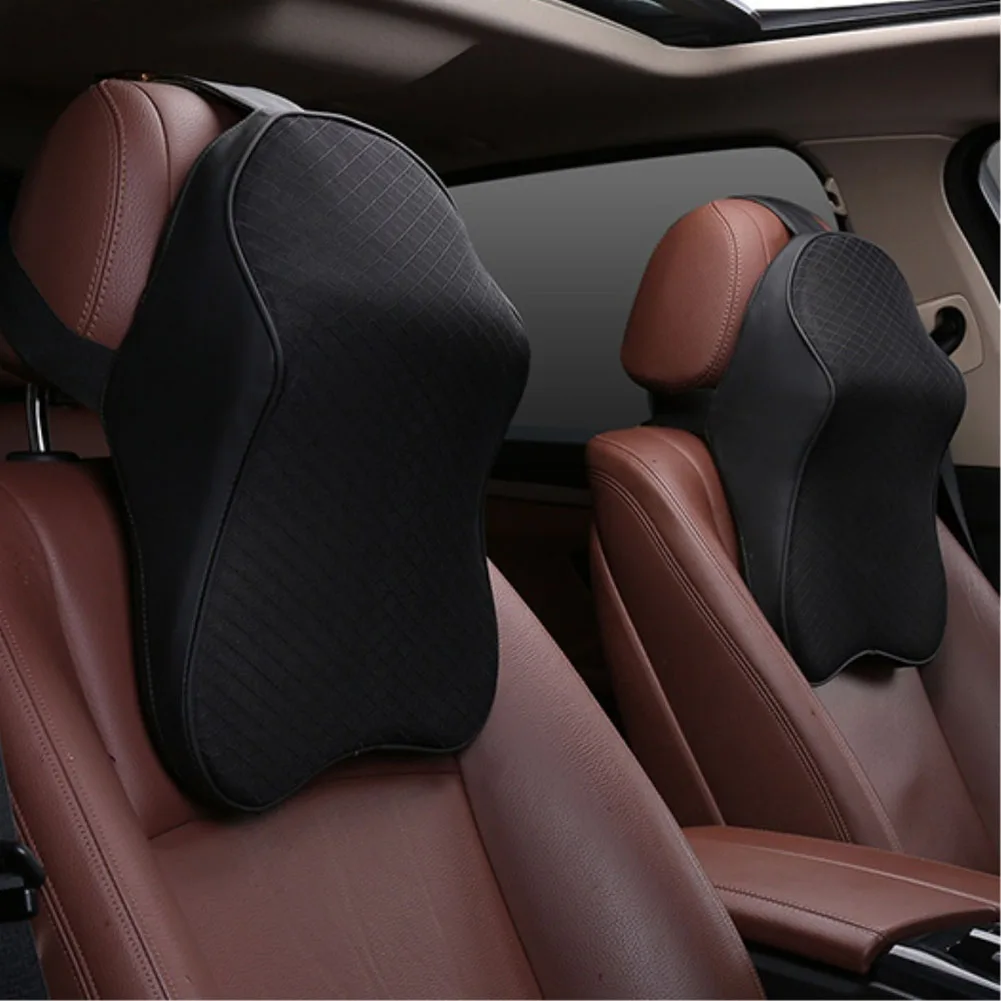 

Car Seat Headrest Pad Memory Foam Pillow Head Neck Rest Support Cushion F-Best