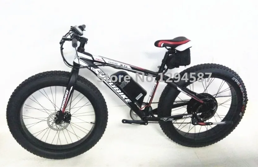 Buy Hot sale 26" x 4.0 electric fat bike 1500w