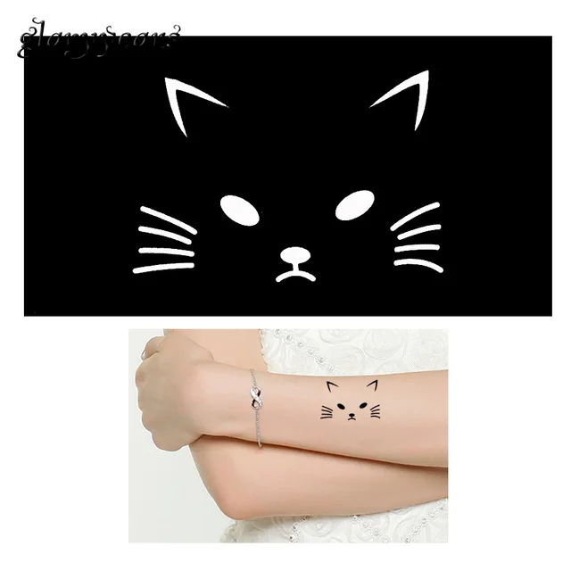 1 piece hollow indian henna tattoo stencil cute cartoon cat design 1 piece hollow indian henna tattoo stencil cute cartoon cat design health body art paint mehndi