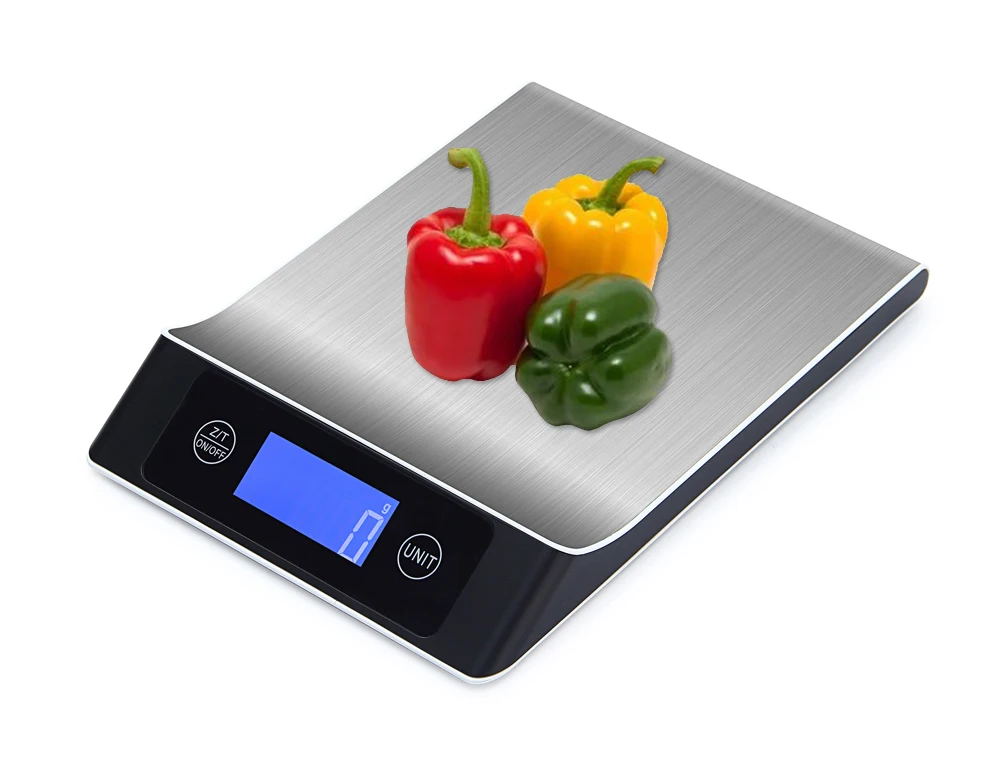 Buy Stainless Steel Electronic Kitchen scales 15kg/1g